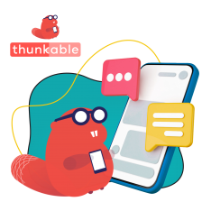 Разработка мобильных приложений в Thunkable. Начало - КИБЕРшкола программирования для детей, компьютерные курсы для школьников, начинающих и подростков - KIBERone г. Шушары