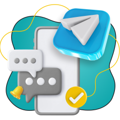 Создание Mini App для Telegram - КИБЕРшкола программирования для детей, компьютерные курсы для школьников, начинающих и подростков - KIBERone г. Шушары
