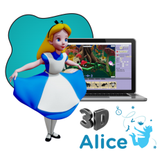 Alice 3d - КИБЕРшкола программирования для детей, компьютерные курсы для школьников, начинающих и подростков - KIBERone г. Шушары