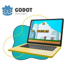 Godot. Основа создания легендарных игр - КИБЕРшкола программирования для детей, компьютерные курсы для школьников, начинающих и подростков - KIBERone г. Шушары