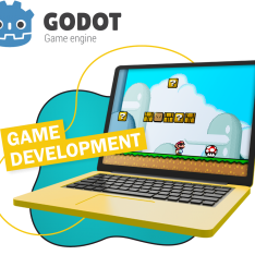 Godot.  Основа создания легендарных игр - КИБЕРшкола программирования для детей, компьютерные курсы для школьников, начинающих и подростков - KIBERone г. Шушары