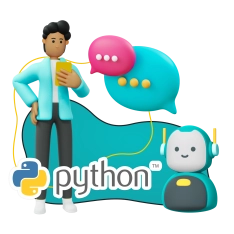 Умный чат-бот на Python на Telegram - КИБЕРшкола программирования для детей, компьютерные курсы для школьников, начинающих и подростков - KIBERone г. Шушары