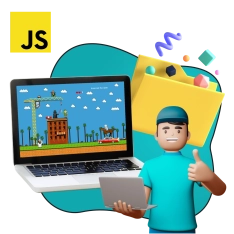 JavaScript + AI. Проектное обучение + геймификация + AI-помощники - КИБЕРшкола программирования для детей, компьютерные курсы для школьников, начинающих и подростков - KIBERone г. Шушары